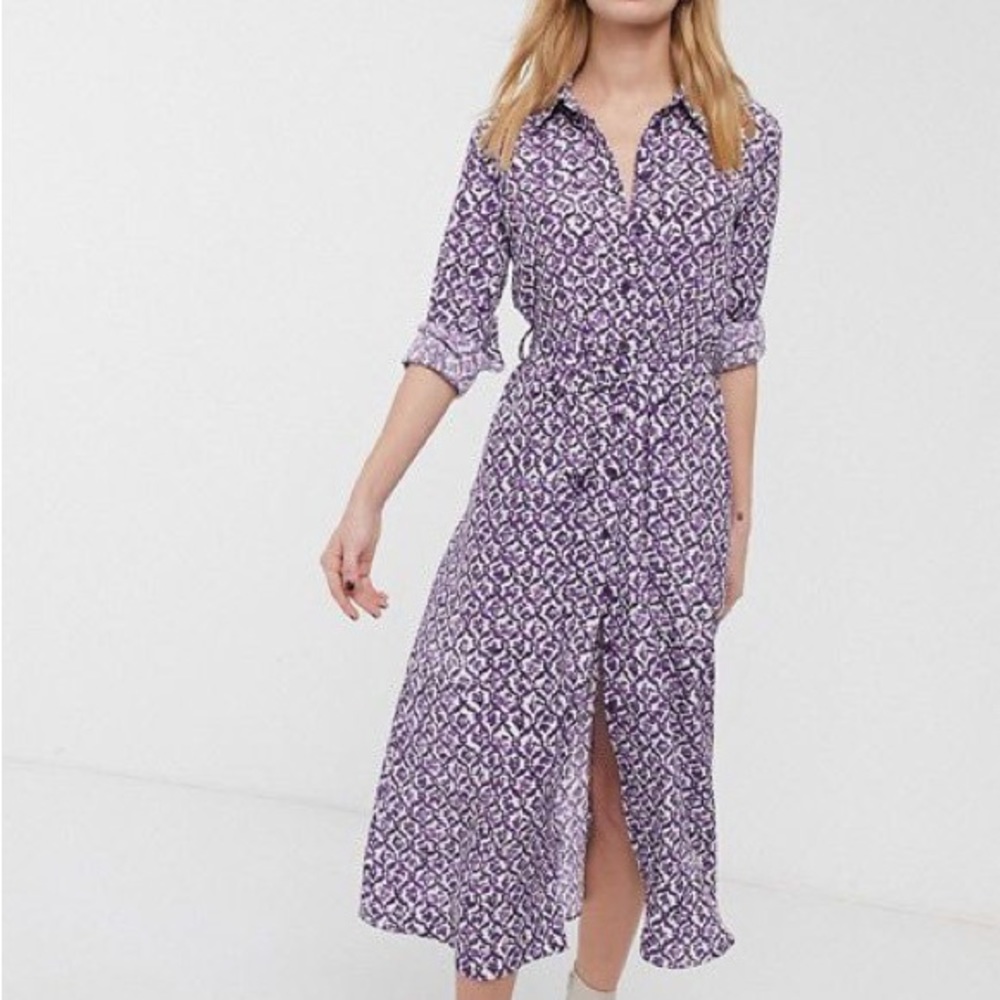& Other Stories Belted Midi Dress